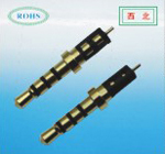 2.5四极耳机插针